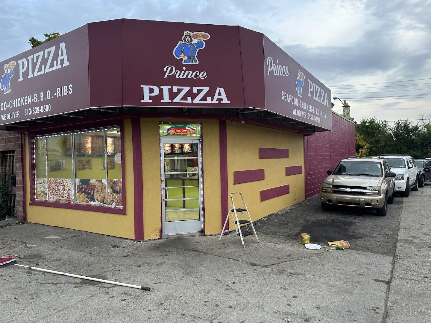 Prince Pizza Menu
